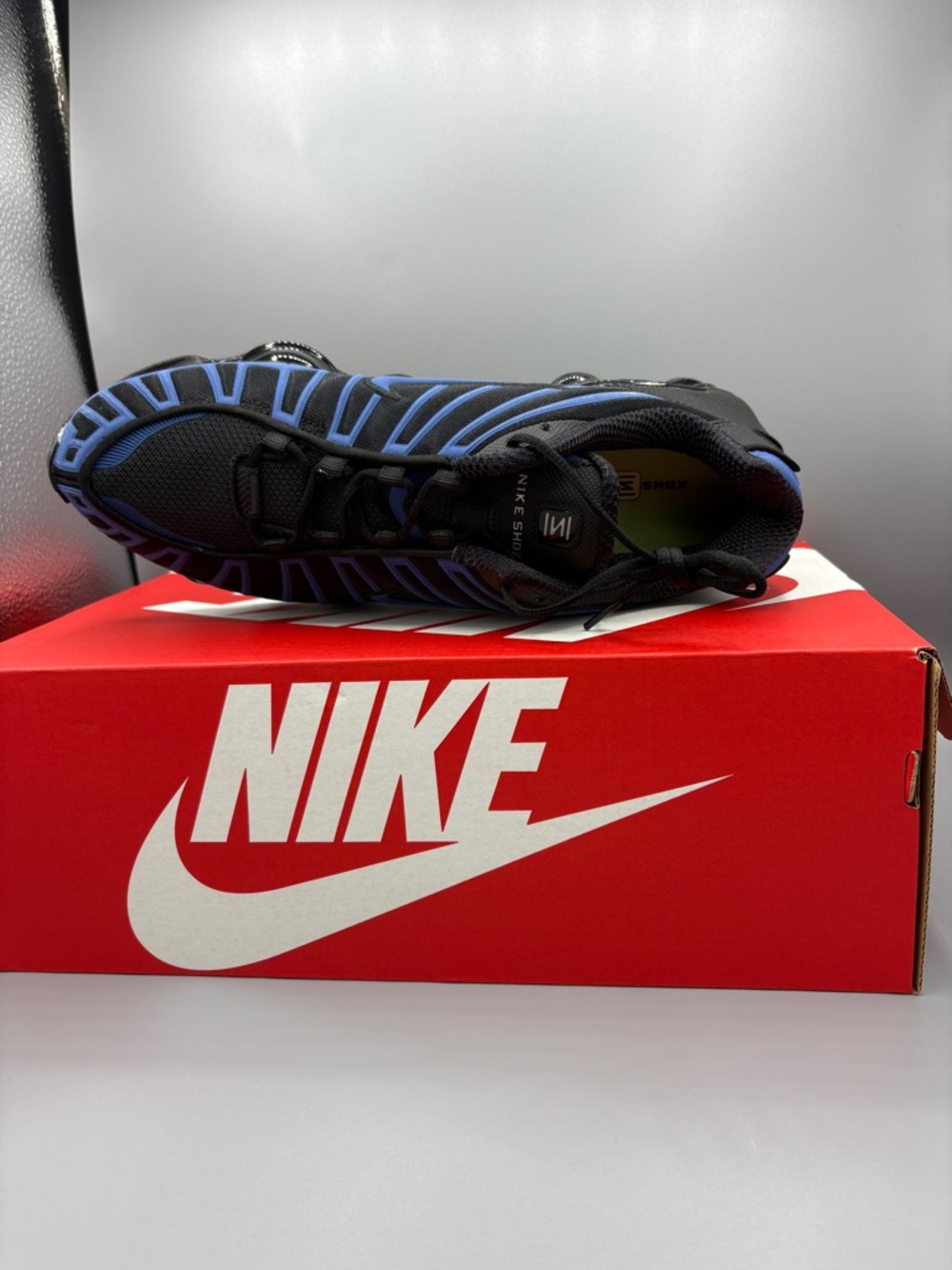 Nike Shox TL Black Court Blue IH1338 002 Mens Size NEW Fashion Sneakers - Picture 6 of 6